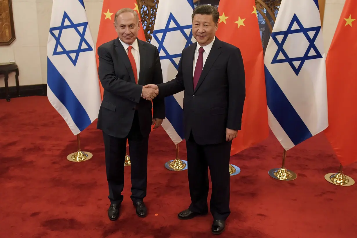 Israel Palestinians China