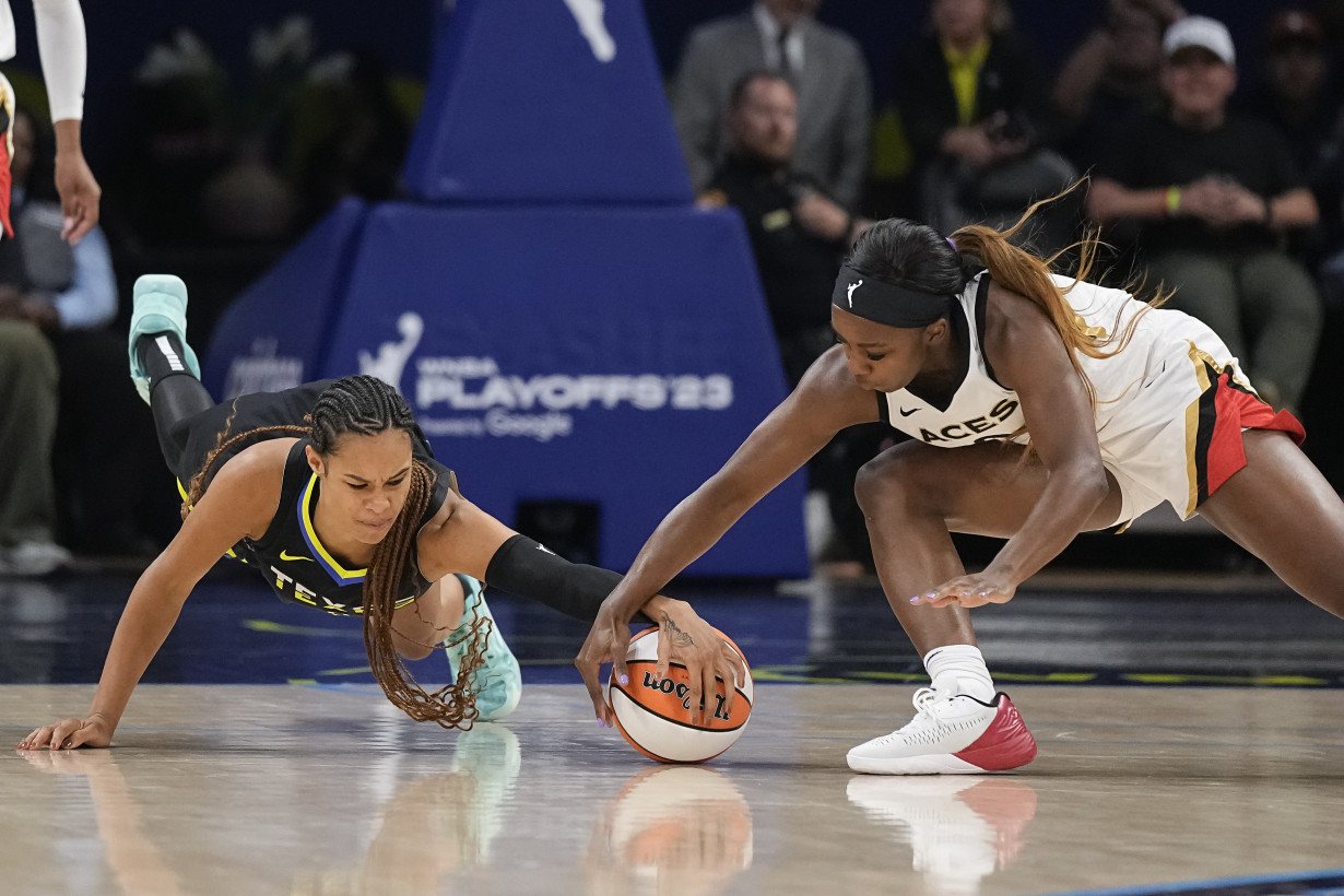 Defending champion Aces return to WNBA Finals, beat Wings 64-61 to complete sweep