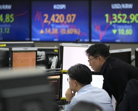 Stock market today: Asian shares rise, buoyed by Wall Street rally from bonds and oil prices