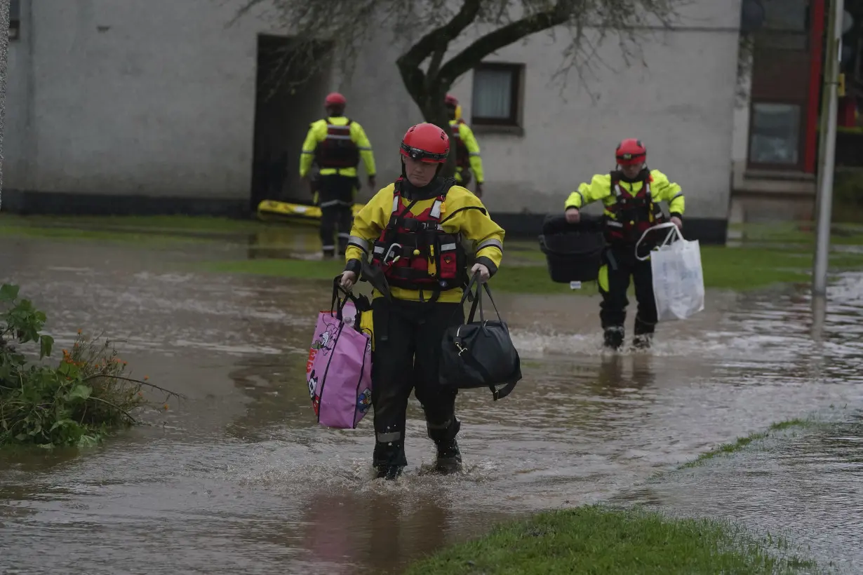 Gale-force winds and floods strike northern Europe. At least 3 people killed in the UK