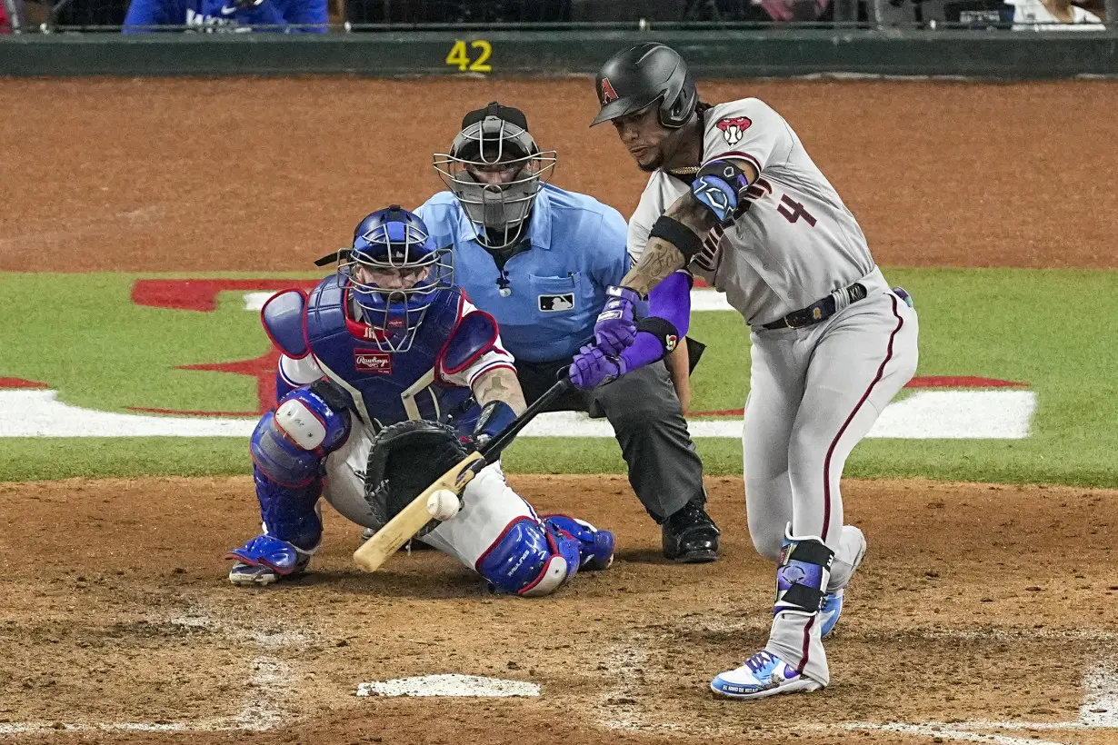 World Series Diamondbacks Rangers Baseball