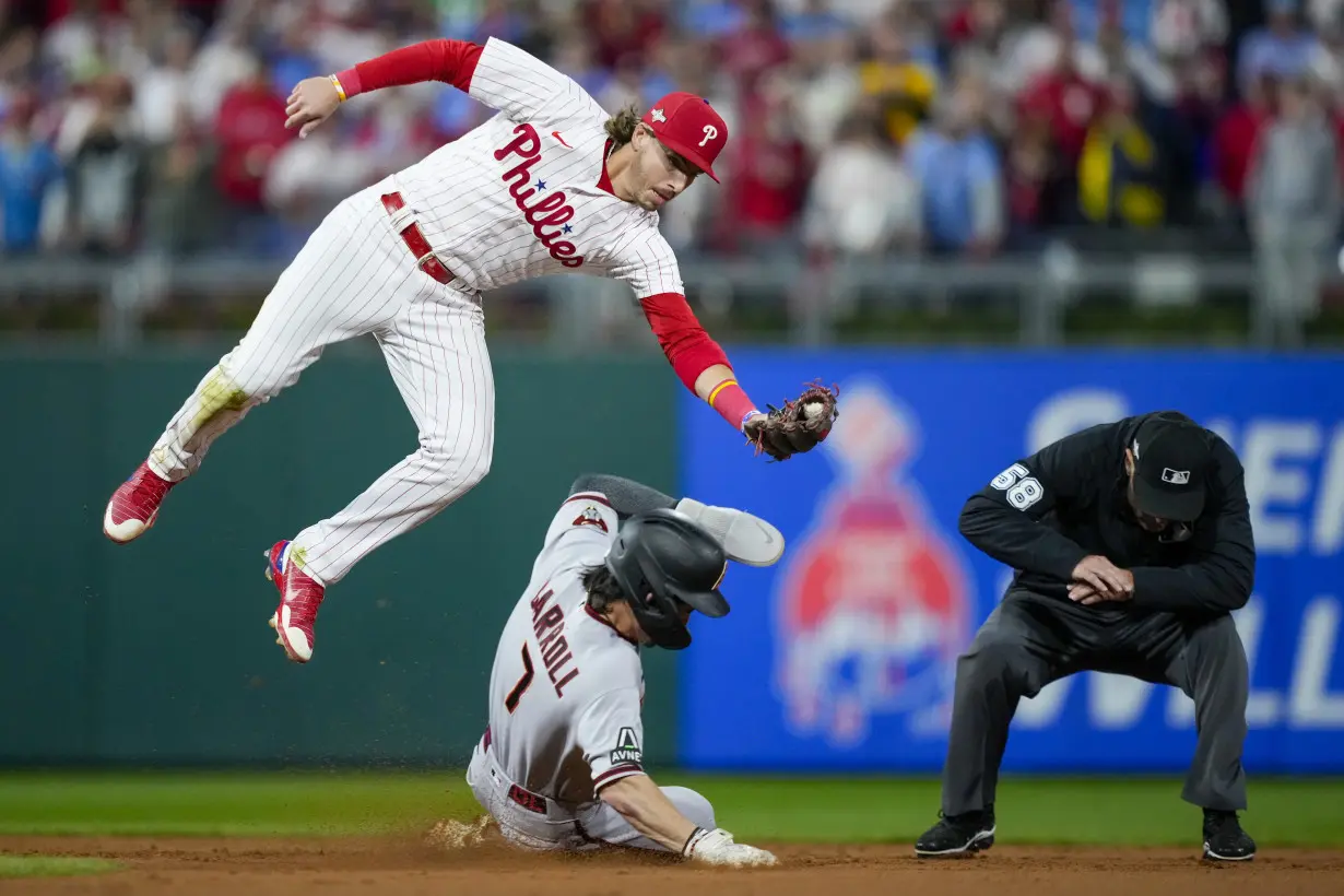 NLCS Diamondbacks Phillies Baseball