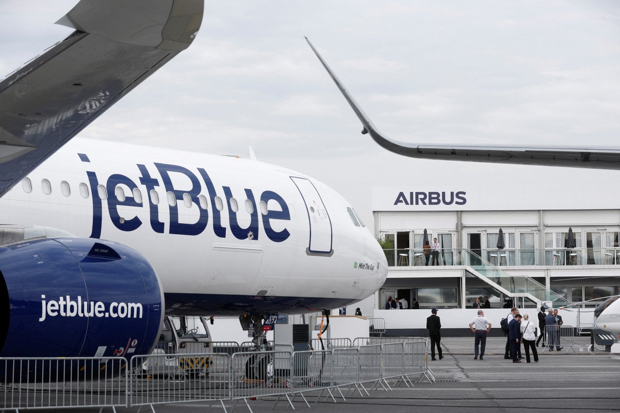 54th Paris Air Show at Le Bourget Airport near Paris