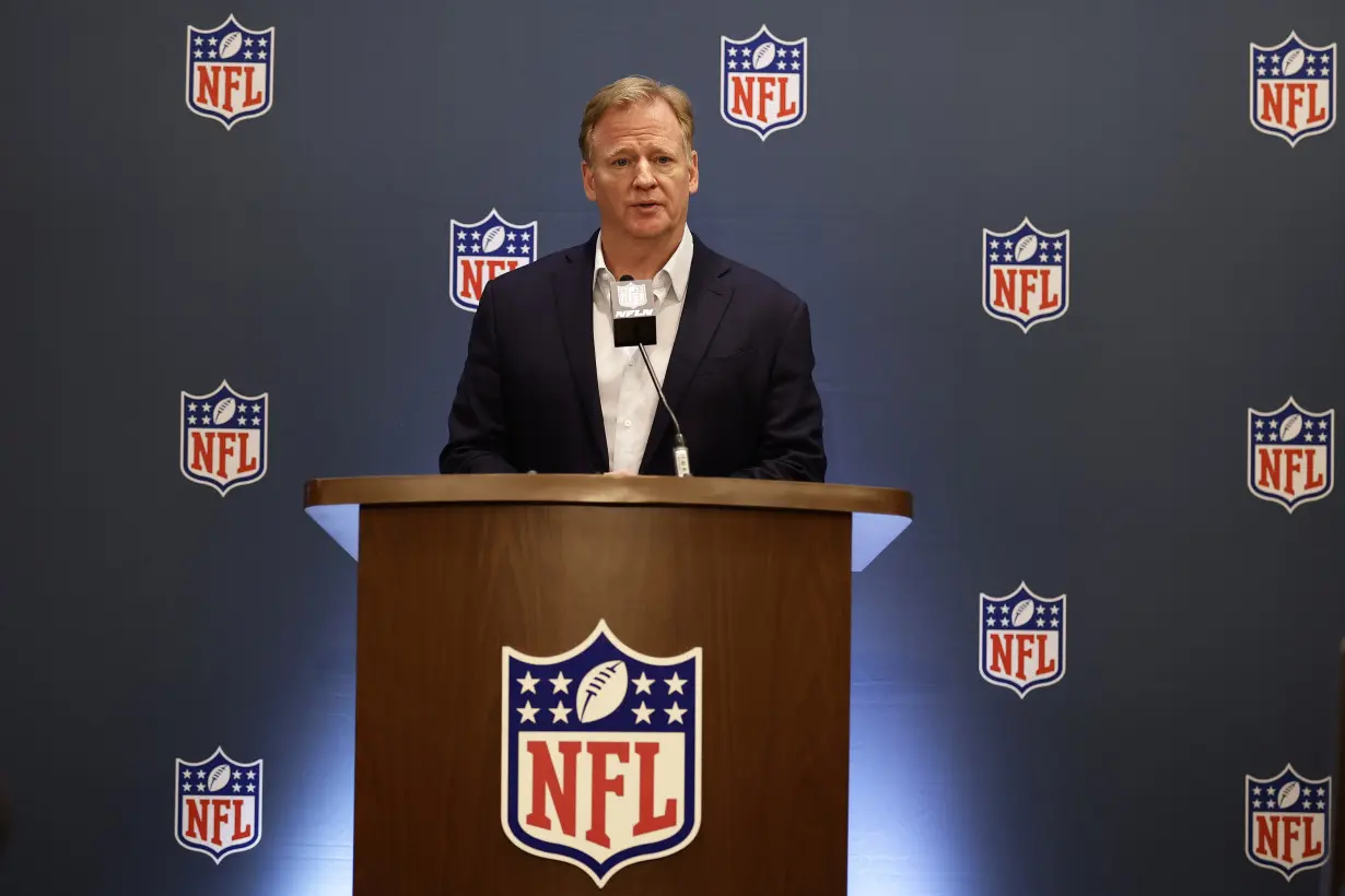 NFL Commissioner Roger Goodell says league still needs to hire more minority head coaches