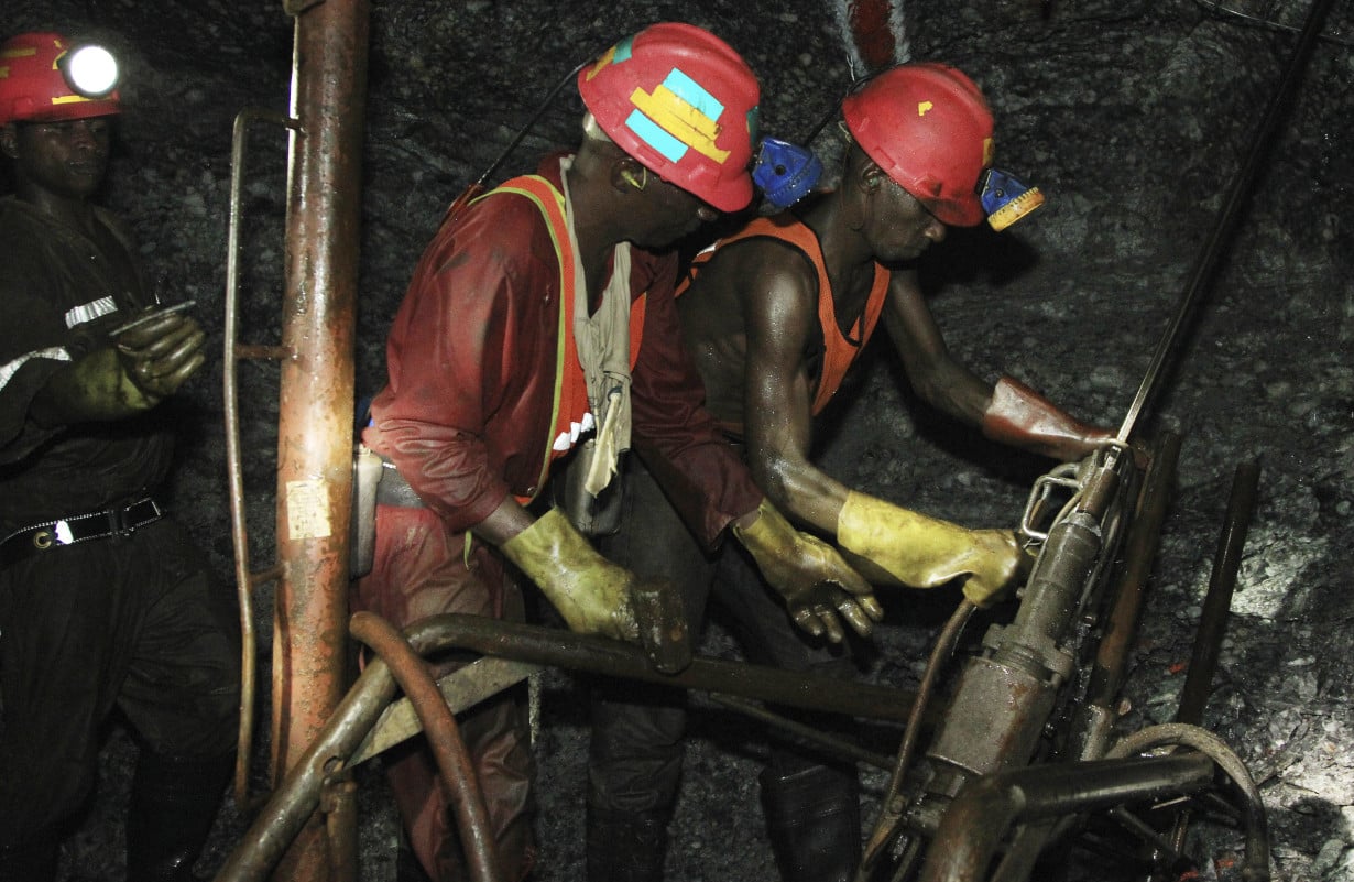 South African mining employs many and may only have decades left, report warns