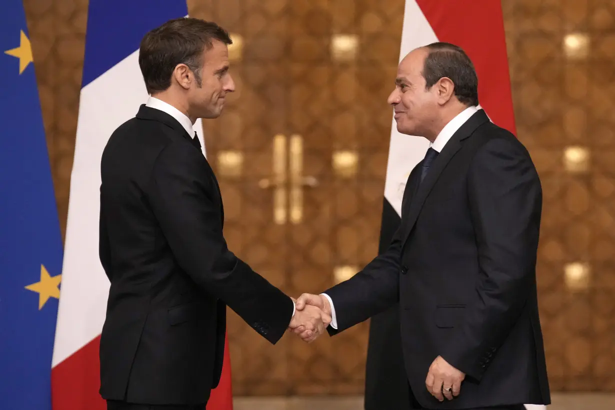 France's Macron seeks international support for his proposal to build a coalition against Hamas