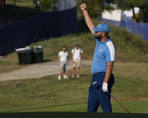 Europe strikes back in Ryder Cup and ties record for largest lead