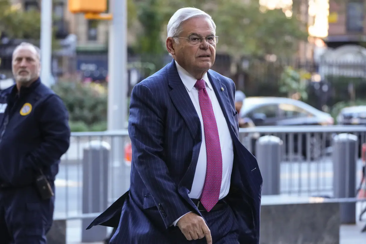 Sen. Menendez enters not guilty plea to a new conspiracy charge