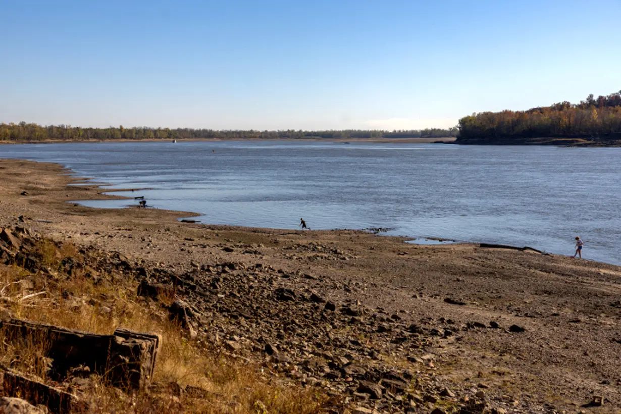 FILE PHOTO: A View of the Mississippi River in Illinois, United States