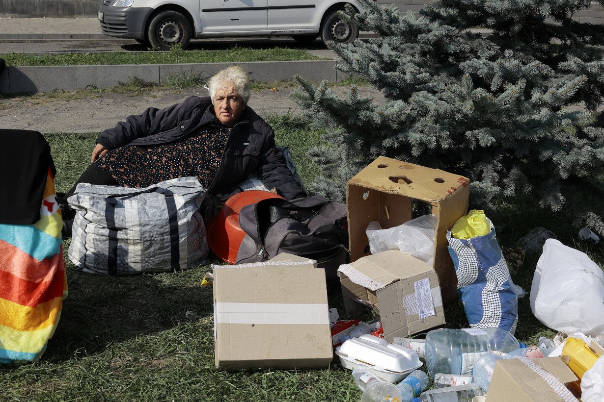 Almost all of Nagorno-Karabakh's people have left, Armenia's government says