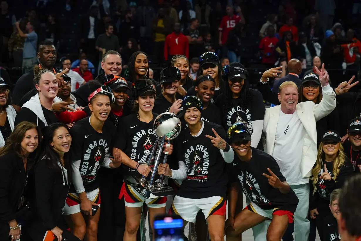 Las Vegas Aces become first repeat WNBA champs in 21 years, beating New York Liberty 70-69 in Game 4