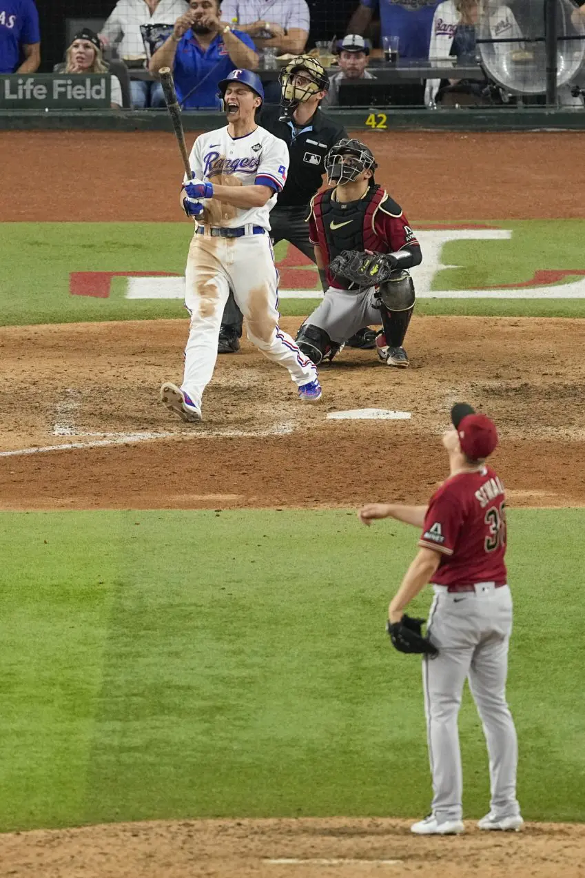 World Series Diamondbacks Rangers Baseball