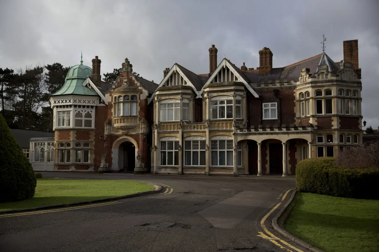 Britain AI Summit Bletchley Park