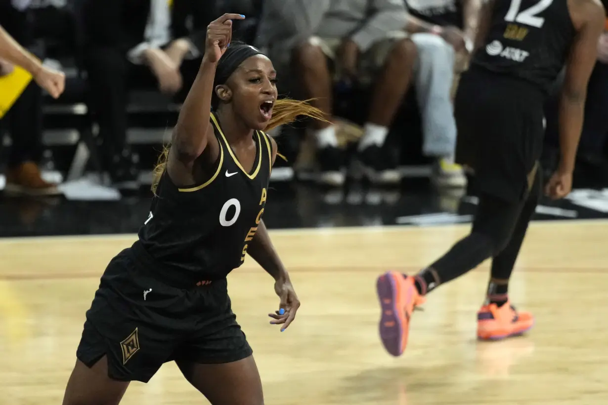 Aces rout Liberty 104-76, take 2-0 series lead in WNBA Finals