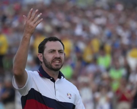 Hatless Cantlay gets the last laugh after a day of ribbing from Europe's fans at the Ryder Cup