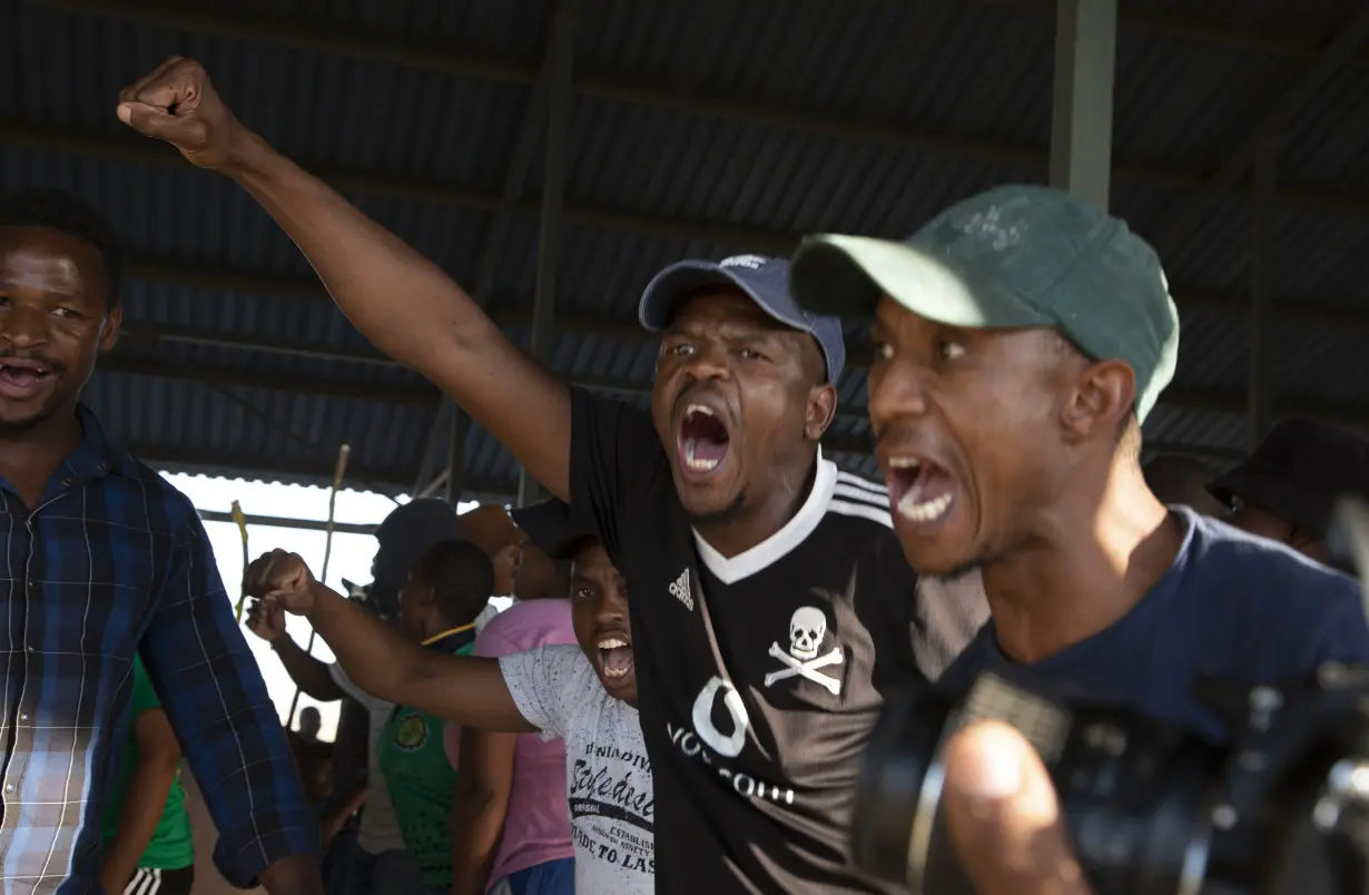 Hundreds of miners leave South Africa gold mine after being underground for 3 days in union dispute