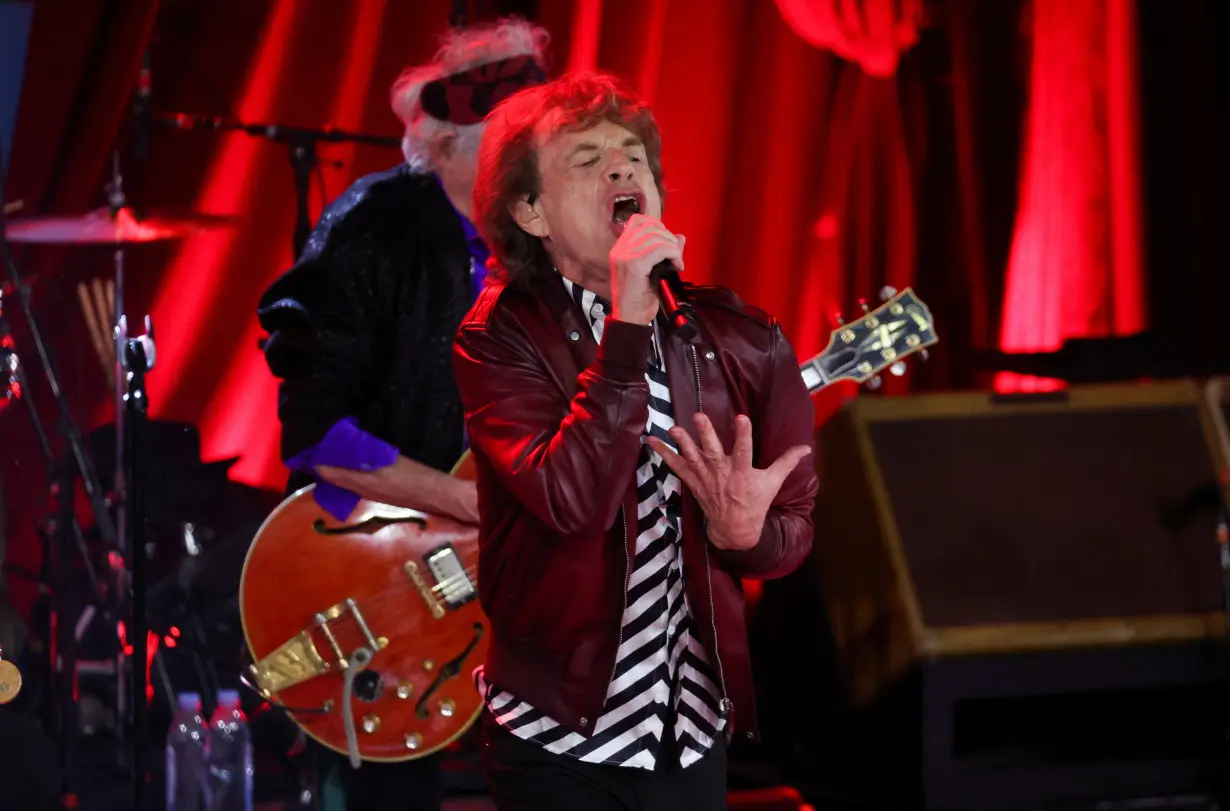 Rolling Stones hold a private album release party concert in New York