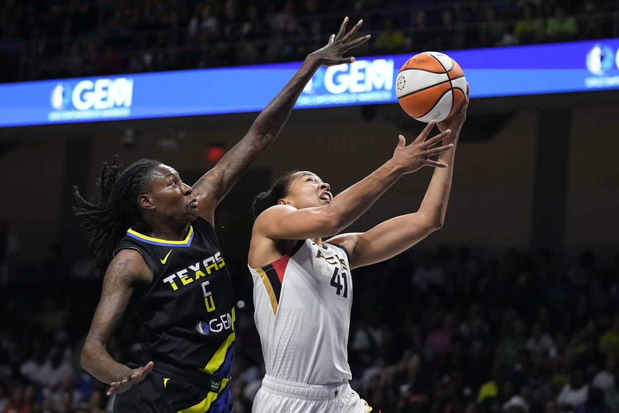 Defending champion Aces return to WNBA Finals, beat Wings 64-61 to complete sweep