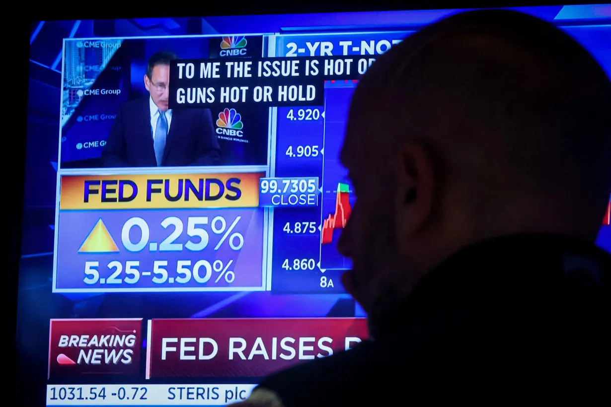 FILE PHOTO: FILE PHOTO: Traders react to Fed rate announcement on the floor of the NYSE in New York