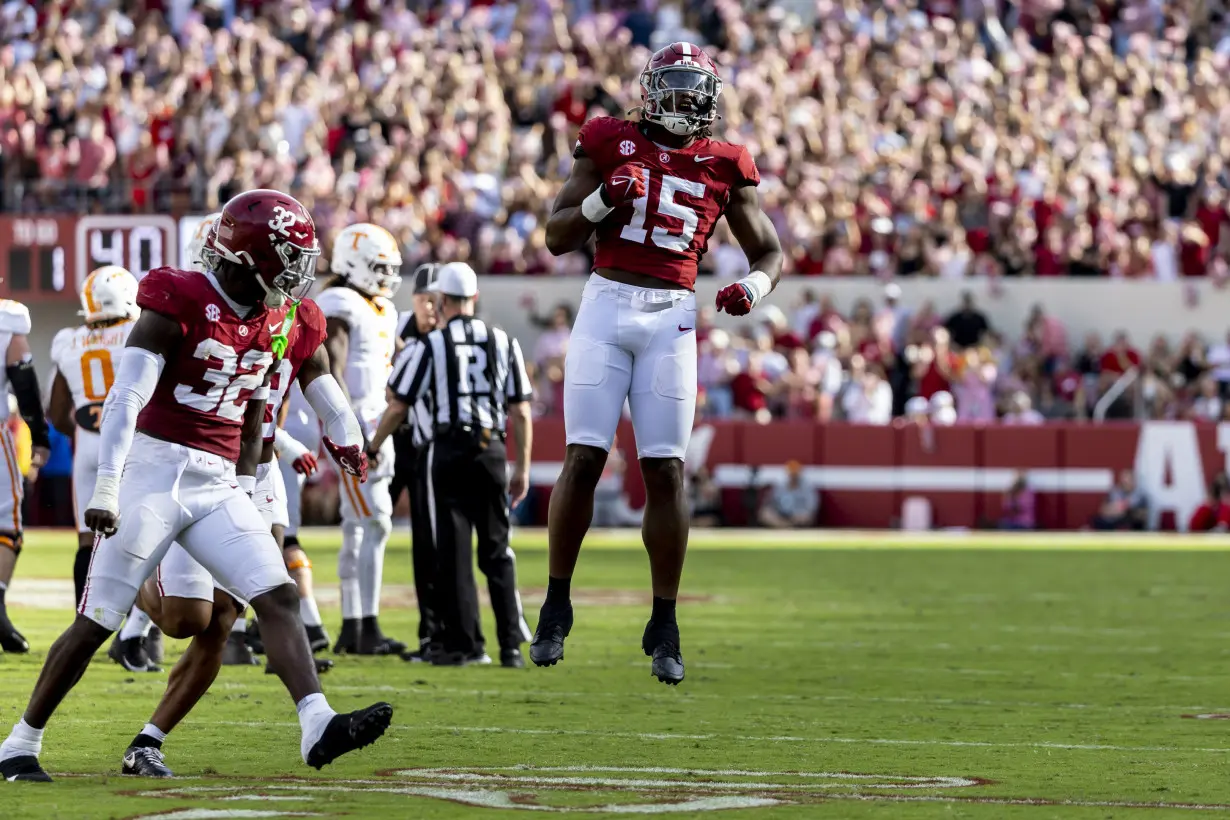 Milroe, No. 11 Alabama stage huge second-half rally, top No. 17 Tennessee 34-20