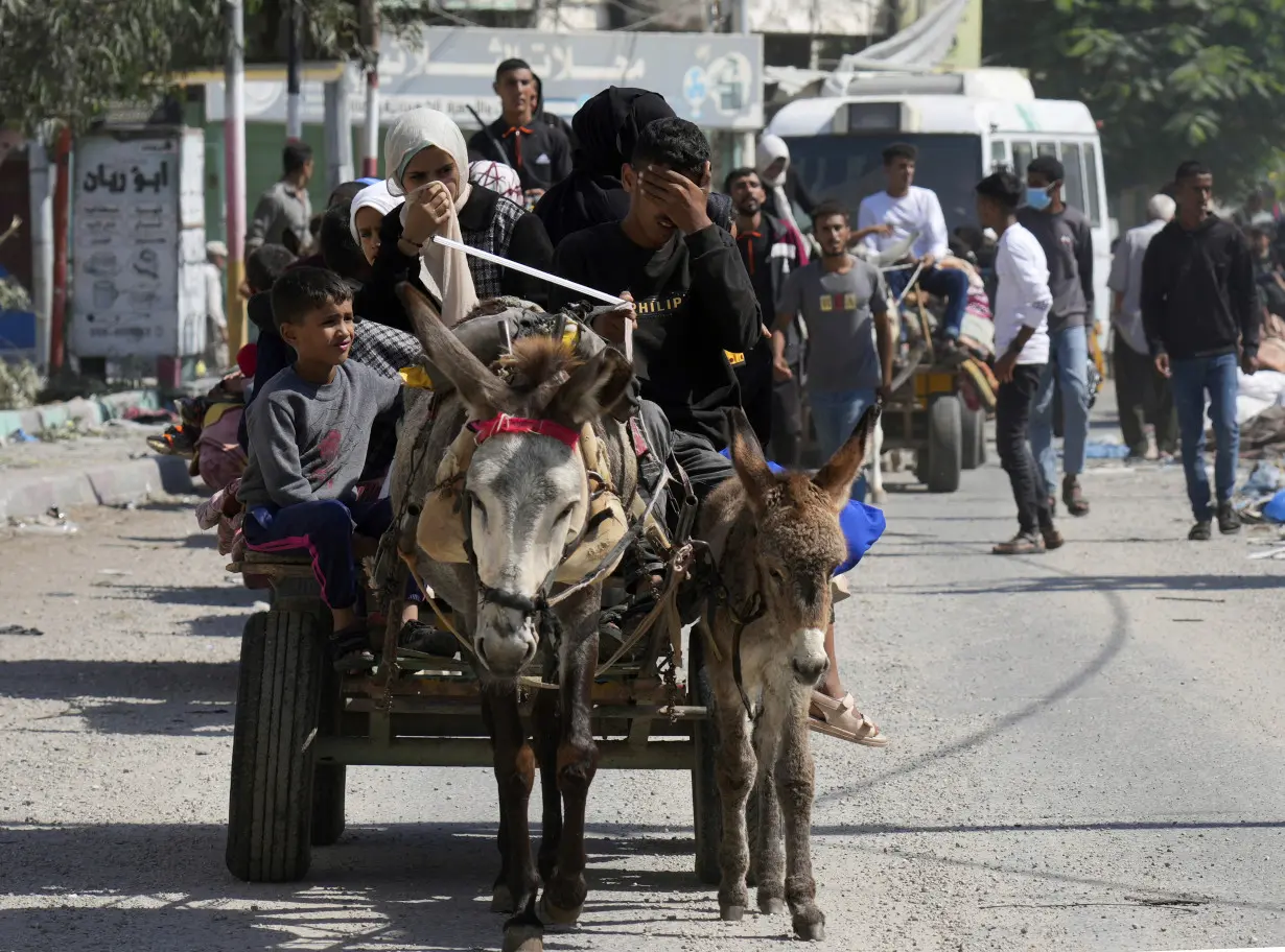 Israel Palestinians Week of War