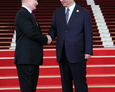 Putin begins visit in China underscoring ties amid Ukraine war and Israeli-Palestinian conflict