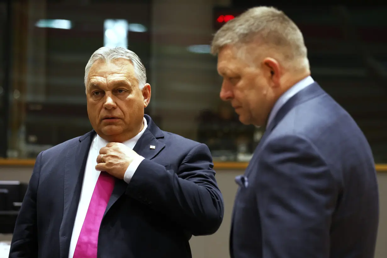 Orban doubles down at EU summit to defend meeting Putin. One leader calls it a very wrong message