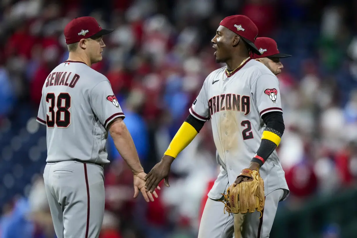 NLCS Diamondbacks Phillies Baseball