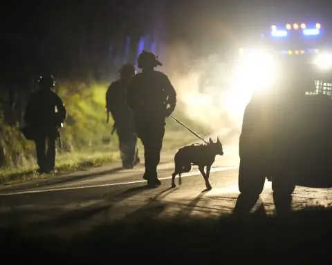 Fearful Maine residents stay home amid massive search for suspect in killing of 18 people