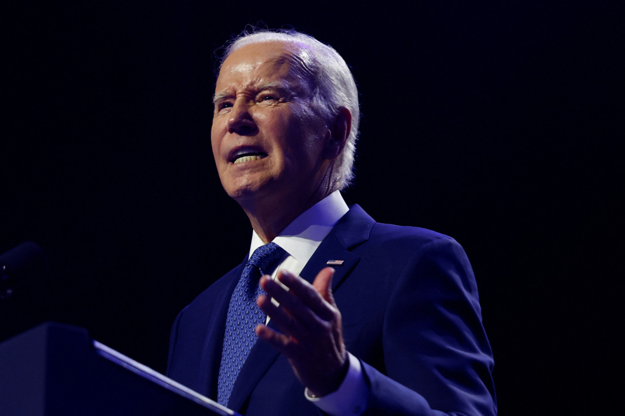 U.S. President Joe Biden attend an event honoring the legacy of late U.S. Senator John McCain in Tempe