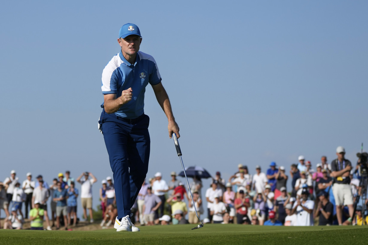 Live updates | McIlroy says Europeans won't be complacent after their 'amazing' Day 1 at Ryder Cup