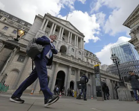 Inflation in UK unchanged at 6.7% in September, still way more than Bank of England's target of 2%