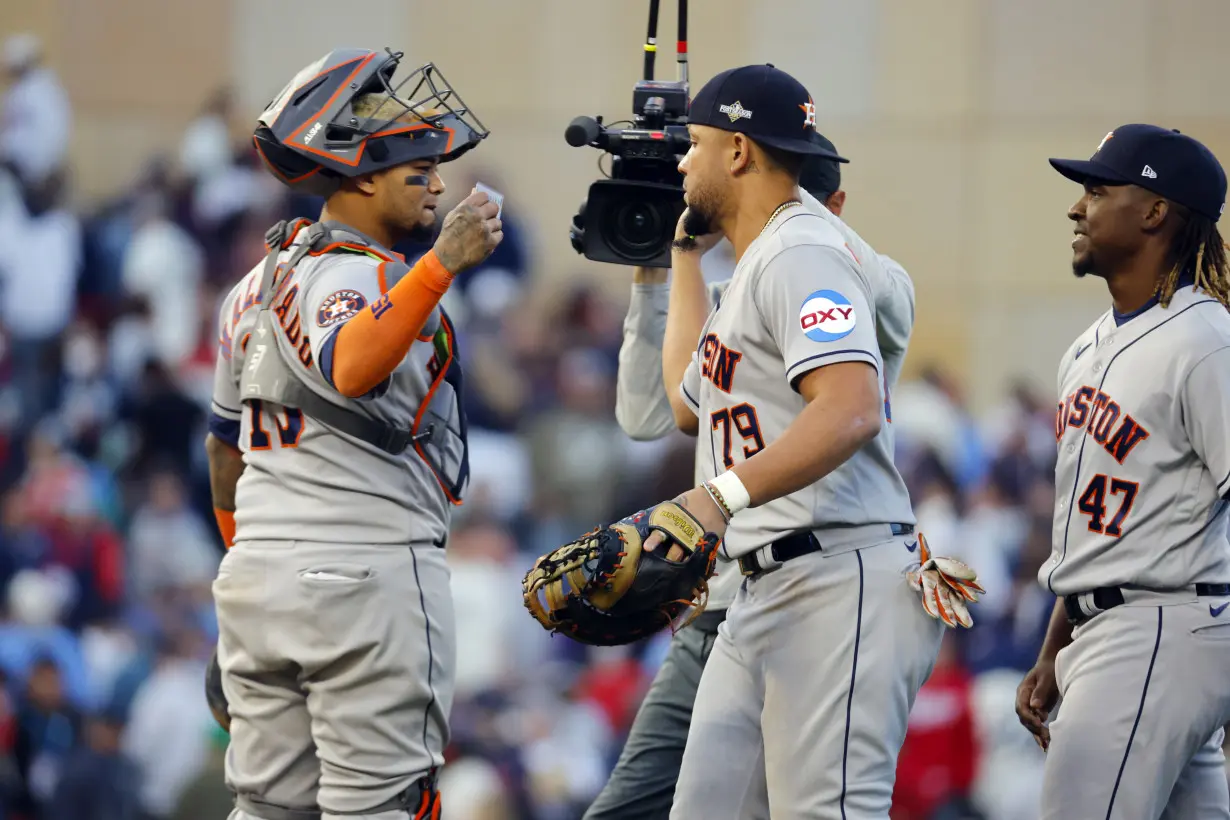 ALDS Astros Twins Baseball