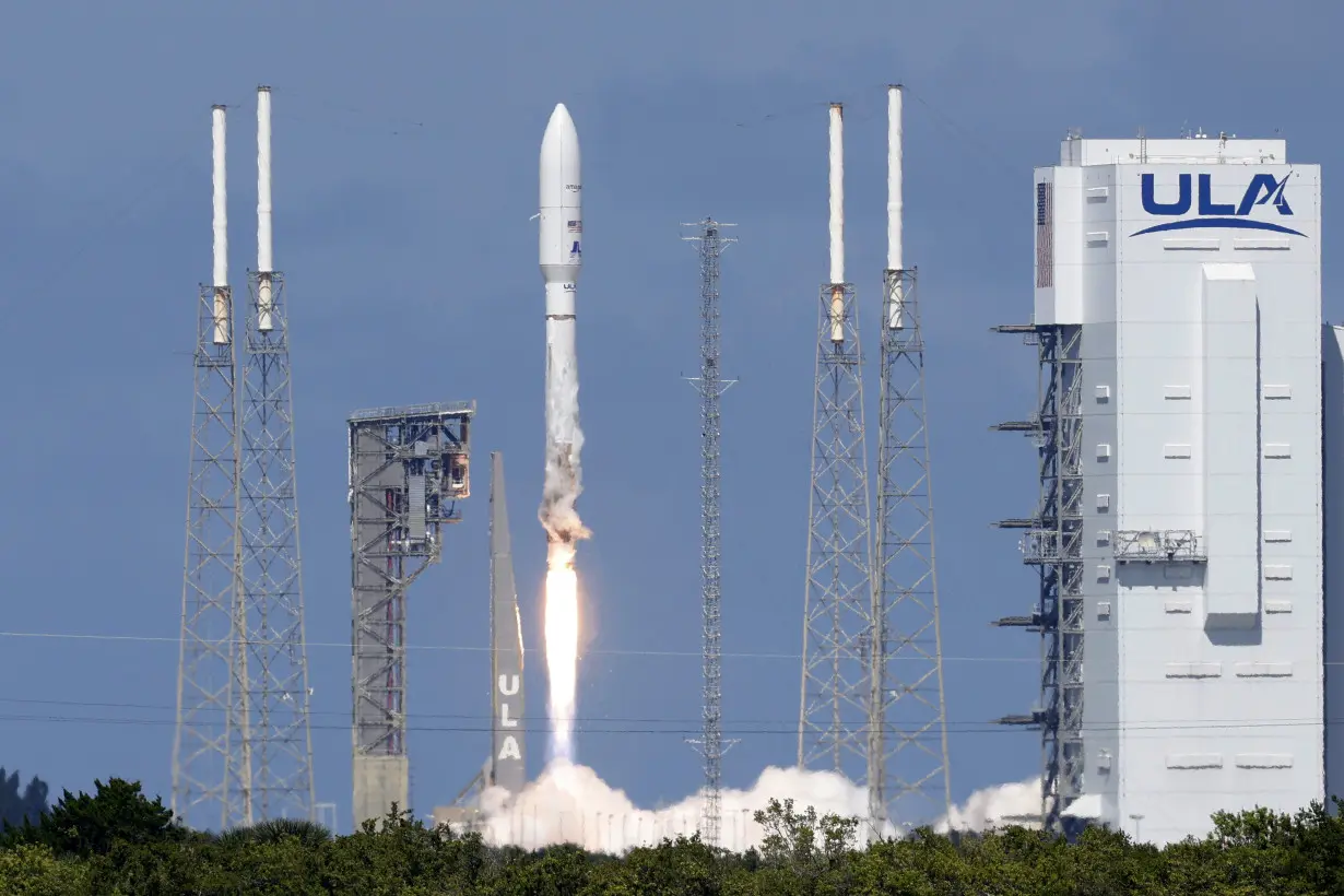 Amazon launches test satellites for its planned internet service to compete with SpaceX