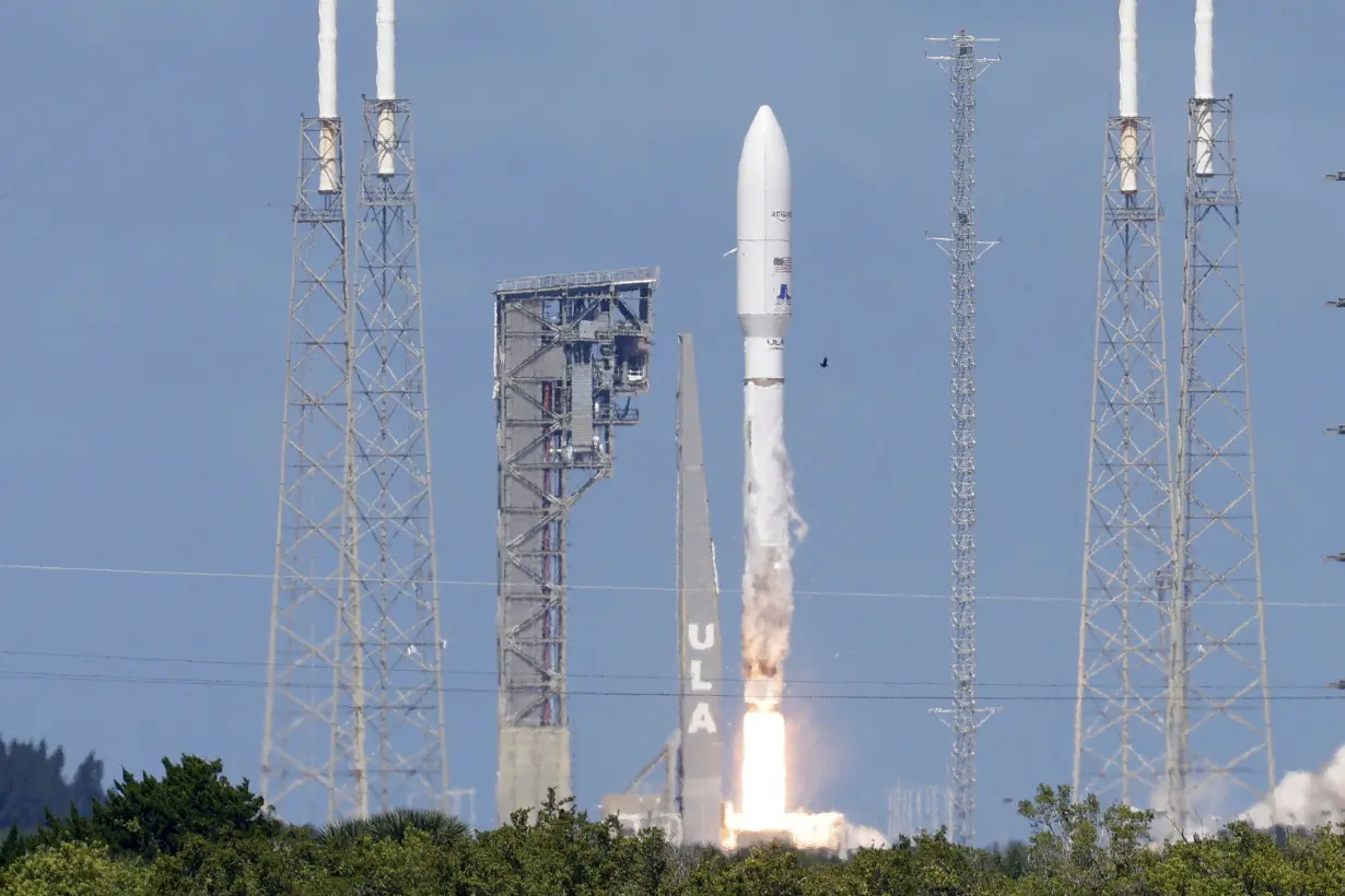 Amazon launches test satellites for its planned internet service to compete with SpaceX