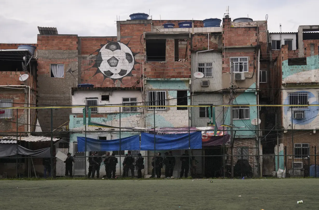 Brazil Rio Police Raids