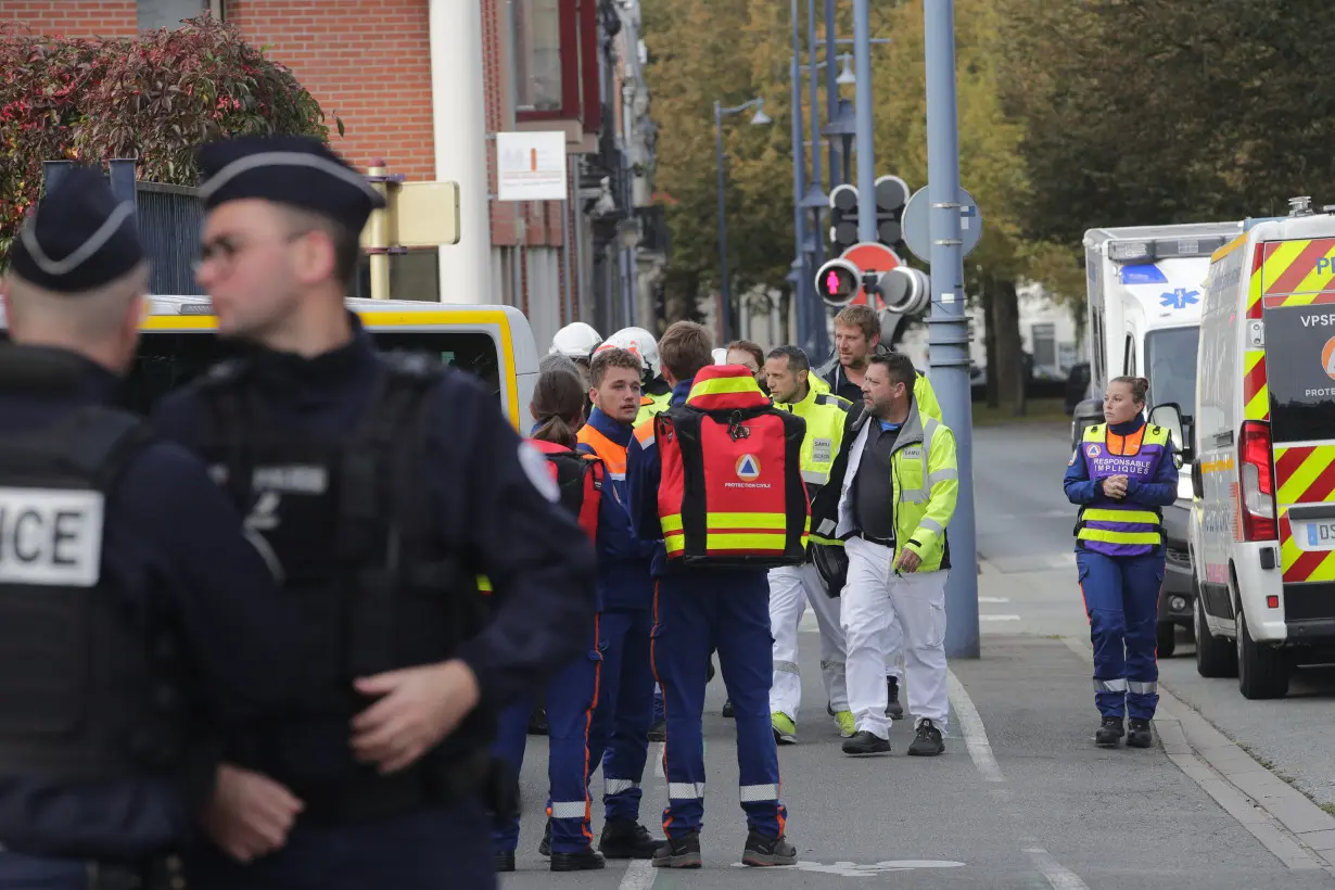 France's Macron holds security meeting amid heightened alert after deadly school stabbing