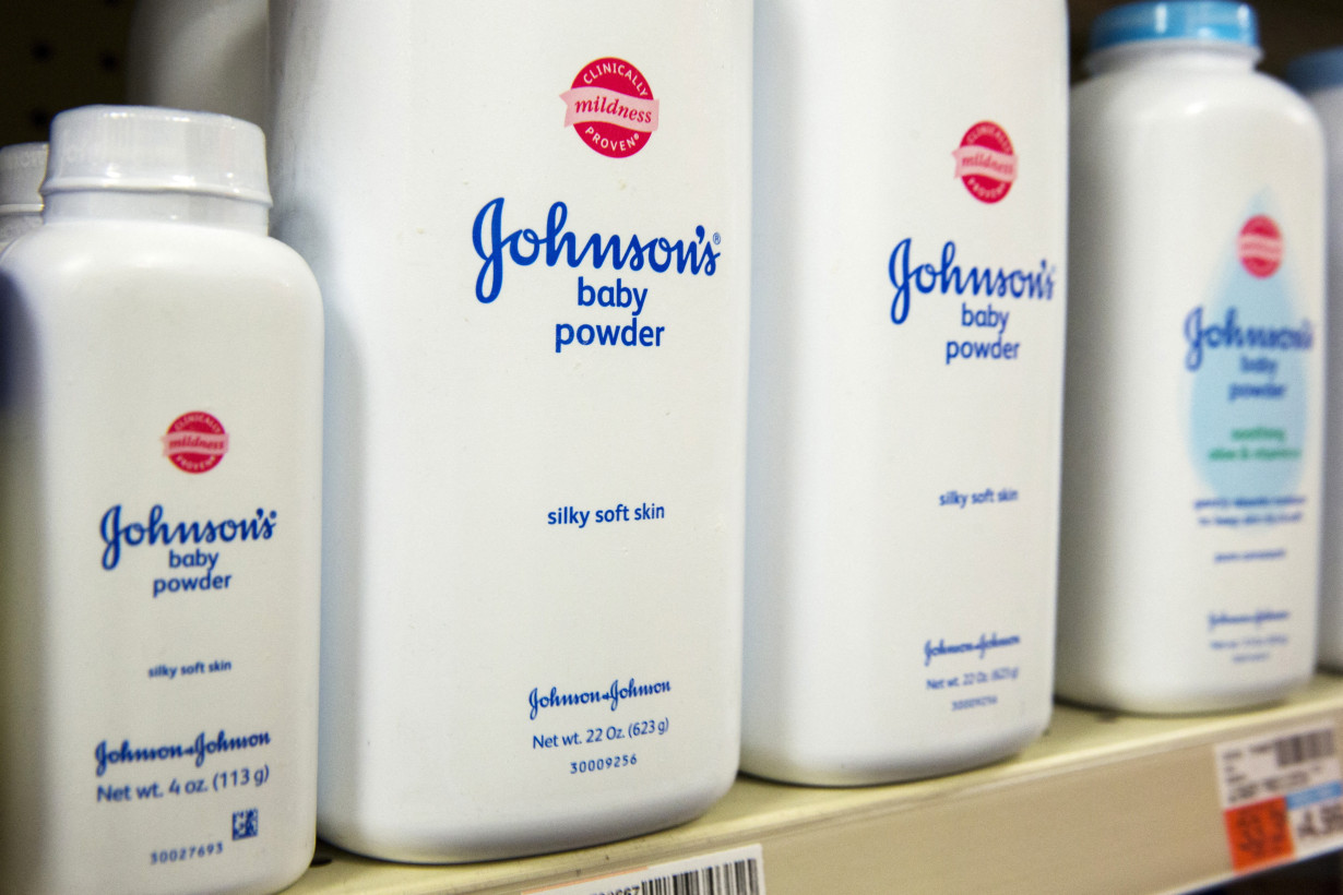 FILE PHOTO: Bottles of Johnson