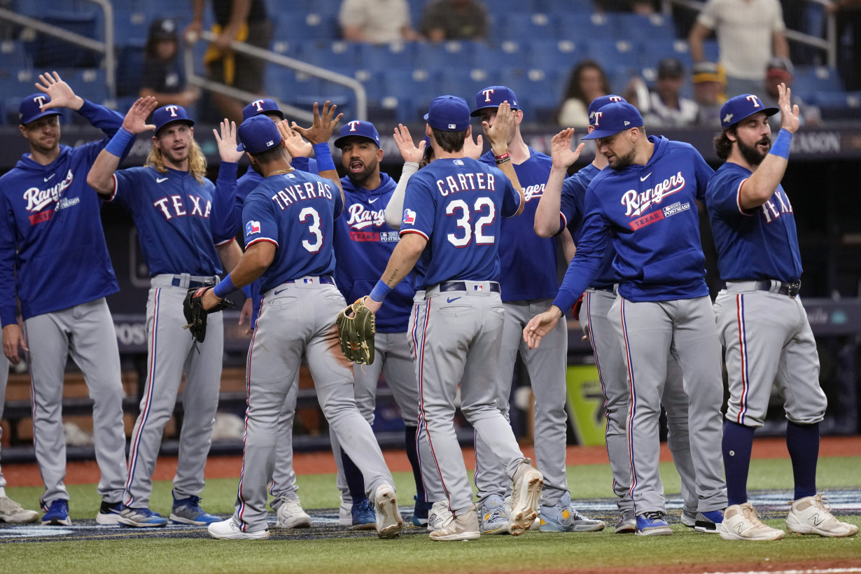 Rangers Rays Baseball