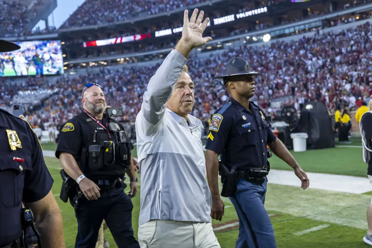 Nick Saban enjoying his resilient Alabama team even if the ride has been bumpy