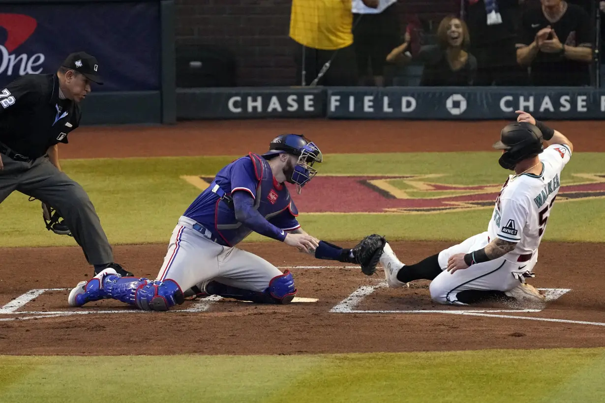 World Series Rangers Diamondbacks Baseball