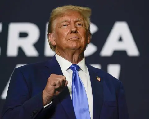 Trump compares himself to Mandela and rails against Biden after filing for New Hampshire primary