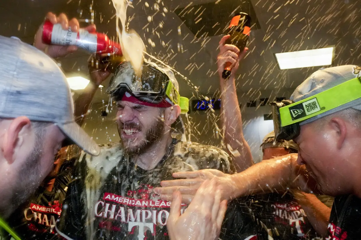 ALCS Rangers Astros Baseball