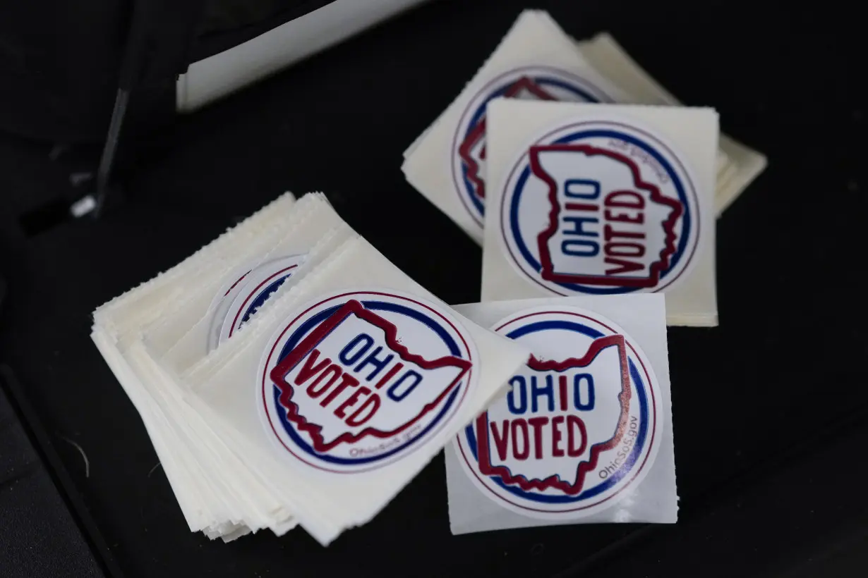 Voting begins in Ohio in the only election this fall to decide abortion rights