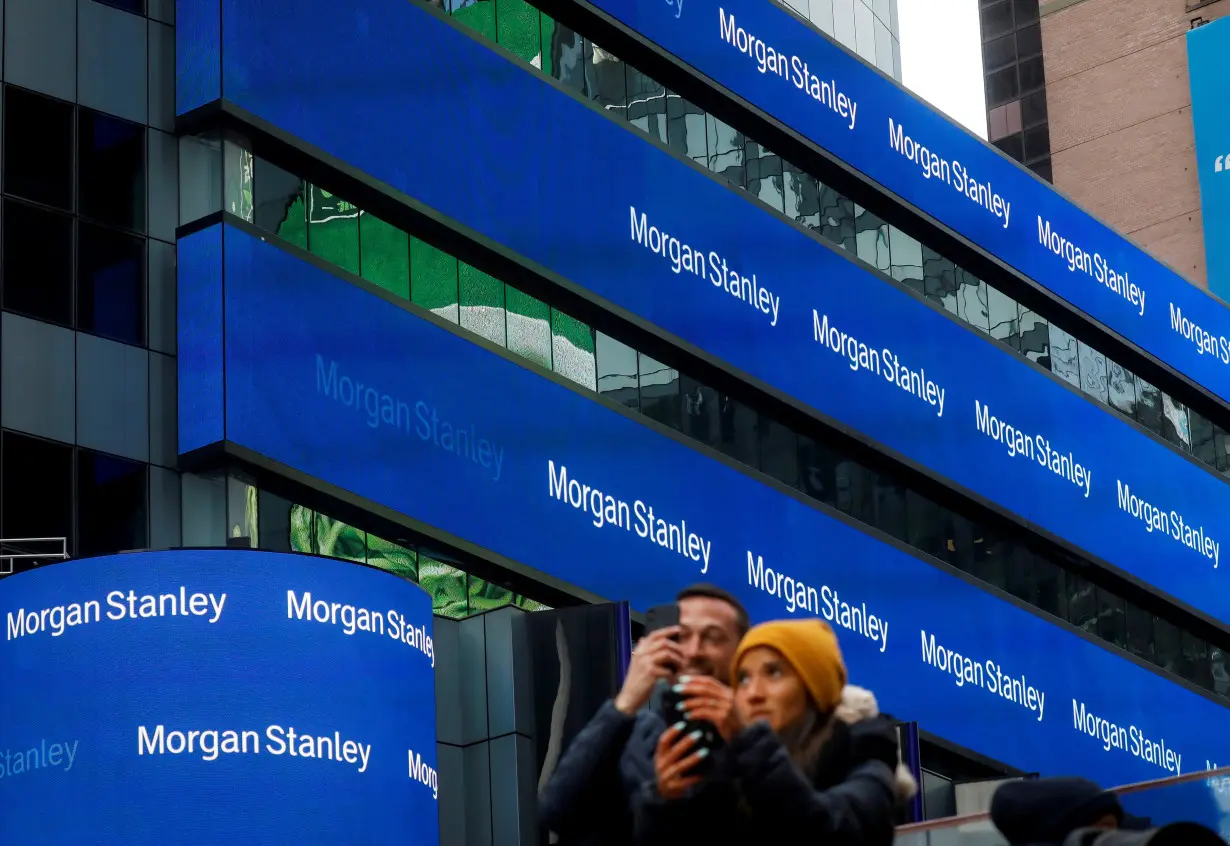 Morgan Stanley profit down with lower investment banking revenue; shares tank