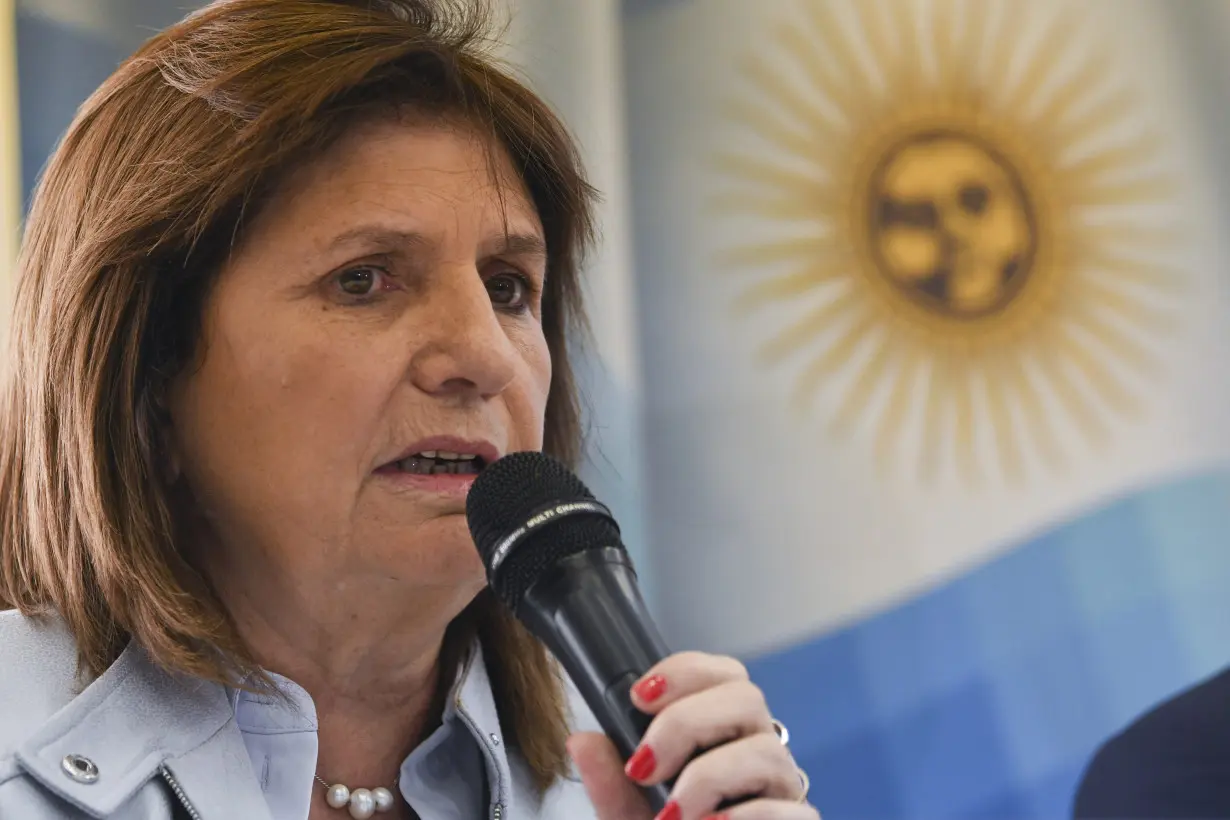 Argentina's third-place presidential candidate Bullrich endorses right-wing populist Milei in runoff