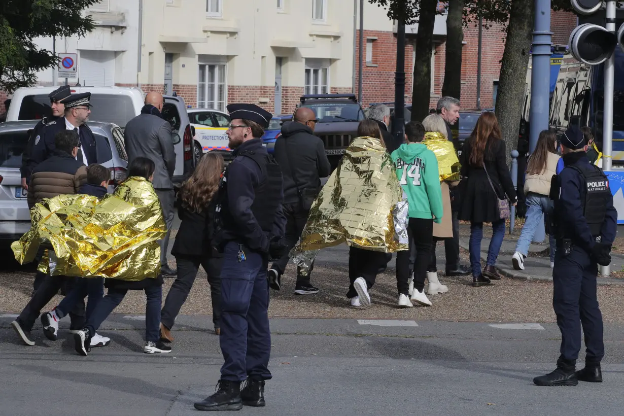 France's Macron holds security meeting amid heightened alert after deadly school stabbing