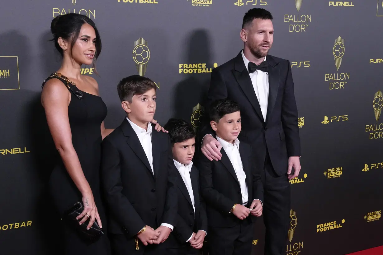 Messi wins record-extending 8th Ballon d'Or, Bonmati takes women's award