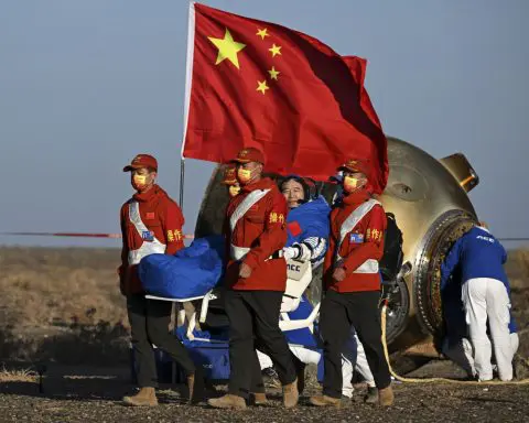 3 astronauts return to Earth after 6-month stay on China's space station