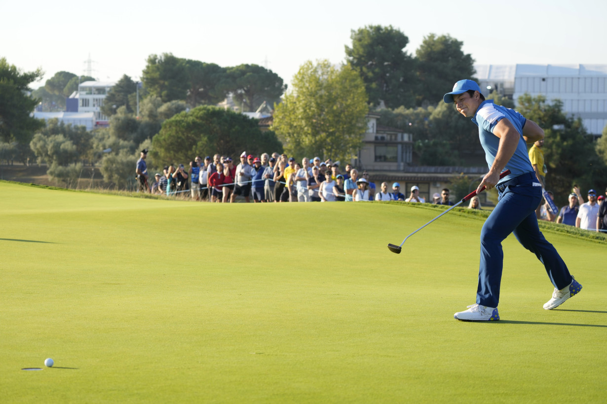 Live updates | McIlroy says Europeans won't be complacent after their 'amazing' Day 1 at Ryder Cup